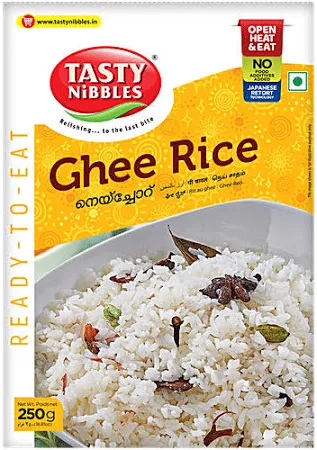 Tasty Nibbles Ready To Eat Ghee Rice 250g